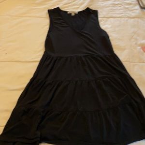 Black comfortable flowy dress.